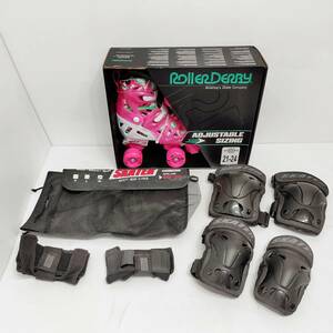 * unused roller Dubey Trac Star roller skate ROLLER DERBY AJUSTABLE SIZING For Growing Feet inline skates 21-24 L1019