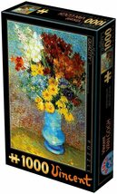 DT VG02 1000ピース ジグソーパズル ルーマニア発売 VAN GOGH ゴッホ 青い花瓶_画像2