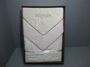 未使用★BALMAIN★バルマン 敷パッド シングル 100cm×205cm