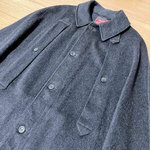 50s 60s フランス ビンテージ ウール ワーク ポンチョ ケープ コート ジャケット パンツ 一枚袖 バーバリー outil herill niceness maatee