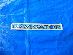 「純正部品」03-17 リンカーン ナビゲーター ネームプレート Lincoln Navigator 2L7Z-7842528-BA NAMEPLATE