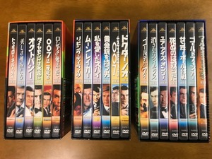 B6/DVD-BOX 3セット(19枚) 007 特別編コレクターズBOX 1 2 3 初回生産限定