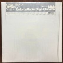 12inch MISIA/UNFORGETTABLE DAYS CLUB MIX ミーシャ/忘れない日々_画像1