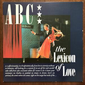 LP ABC/THE LEXICON OF LOVE 日本盤 ルック・オブ・ラブ