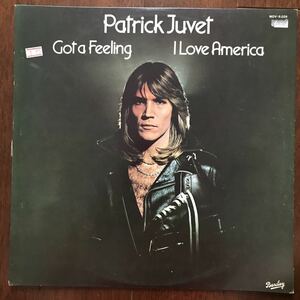 LP PATRICK JUVET/GOT A FEELING/I LOVE AMERICA MOV-9029 パトリック・ジュベ DISCO