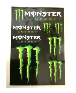 【新品】MONSTER ENERGY STICKER 1 モンスターエナジー ステッカー1 A4サイズ