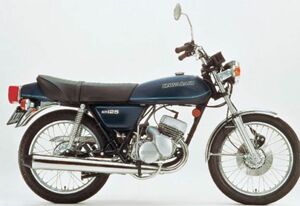 カワサキ　KH125A ポイントブレーカー、コンデンサー　セット純正部品　新品未使用