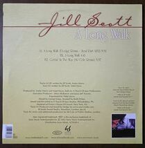 貴重 ジャケ jill scott ジル スコット A Long Walk Gettin レコード LP 12インチ UK 盤 neo soul ネオソウル r&b jazz WHO IS JILL SCOTT_画像2