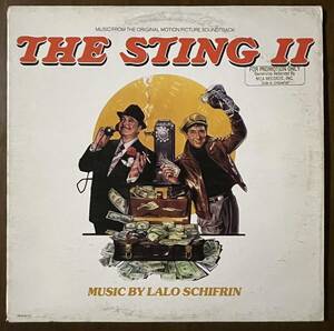 超貴重 プロモスタンプ promo the sting 2 original sound track Lalo schifrin ラロ シフリン レコード LP us 盤 press サントラ 映画音楽