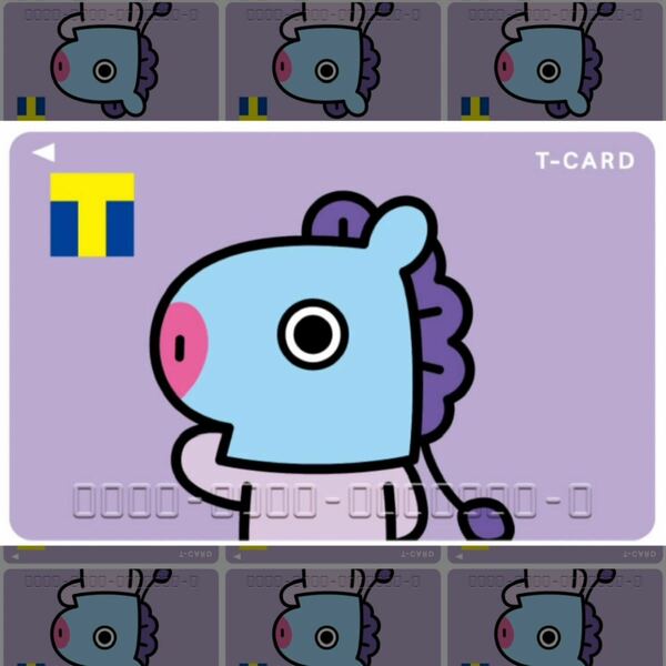 安心、安全のゆうパケット発送！BTS MANG Tカード Tポイントカード