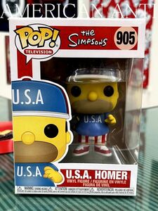 U.S.A.ホーマー（シンプソンズ）　POP!（ポップ）　新品未開封　ファンコ社　ロサンゼルス直輸入　No.905