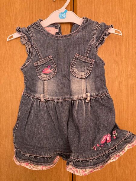 デニムワンピース　子供服　キッズ