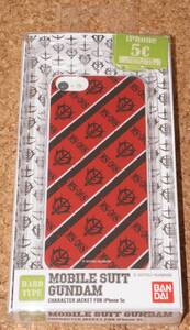 * new goods *iPhone5c Mobile Suit Gundam hard case car a The k Mark 