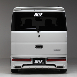 REIZ(ライツ) DA17W エブリィ ワゴン リアバンパースポイラー [未塗装/黒ゲルコート仕上げ] FRP製 受注生産品 フルバンパーの画像1