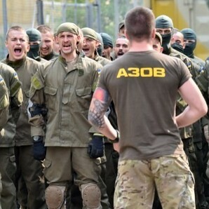 送料込　L　アゾフ大隊　アゾフ連隊　オリジナルTシャツ　ウクライナ軍