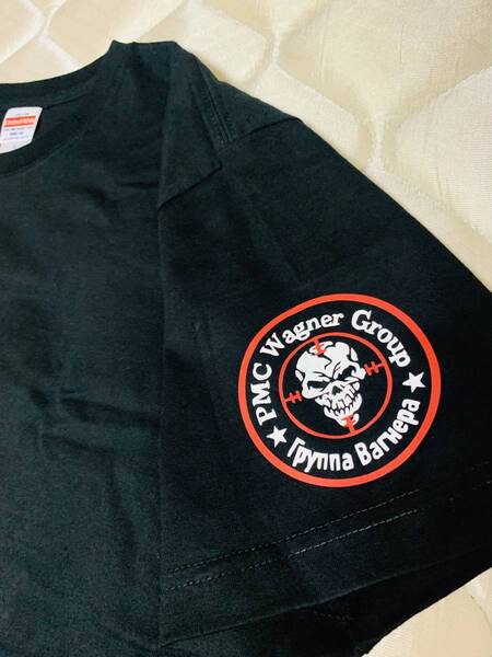 送料無料 民間軍事会社 ワグネル Tシャツ XL ロシア軍 pmc ウクライナ戦争