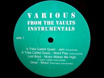 レアインスト集/V.A. - FROM THE VAULTS INSTRUMENTALS/A TRIBE CALLED QUEST - JAM/ONYX - SHOUT/SHOWBIZ - SOUL CLAP/HERB MCGRUFF_画像1