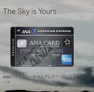 【正規紹介】ANAアメリカンエキスプレスプレミアムカード 特典 125,000マイル AMEX 審査緩 ブラック 外国籍 低収入 主婦 歓迎