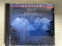 CD ウラディーミル アシュケナージ/SIBELIUS VLADIMIR ASHKENAZY 解説書付/ジャン・シベリウス/交響曲第1番ホ短調op.39/クラシック/D325561_画像1