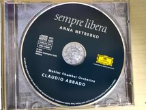 CD アンナ・ネトレプコ(ソプラノ) クラウディオ・アバド/sempre libera 花から花へ オペラ名場面集/Grammophon/クラシック/D325335_画像3