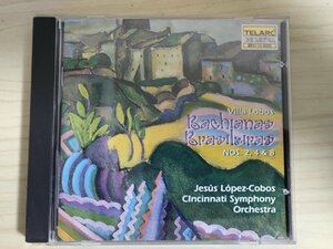 CD エイトル・ヴィラ・ロボス ブラジル風バッハ/Villa-Lobos: Bachianas Brasileiras 2, 4 & 8 解説書付/前奏曲/フーガ/クラシック/D325464