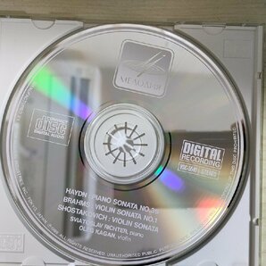 CD オイストラフの思い出 ハイドン/ブラームス/スヴャトスラフ・リヒテル(ピアノ)/オレグ・カガン (ヴァイオリン)/クラシック/D325487の画像3