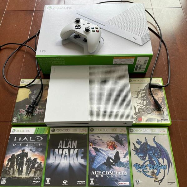 Xbox One S 1TB＋おまけ360ソフト6本＋Xbox seriesX/Sコントローラー (黒)