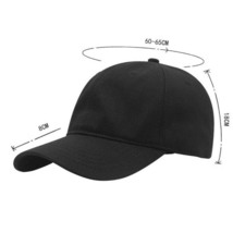 新品 Ｍコットンキャップ 超大きい帽子 バックベルトにて調整可能_画像7