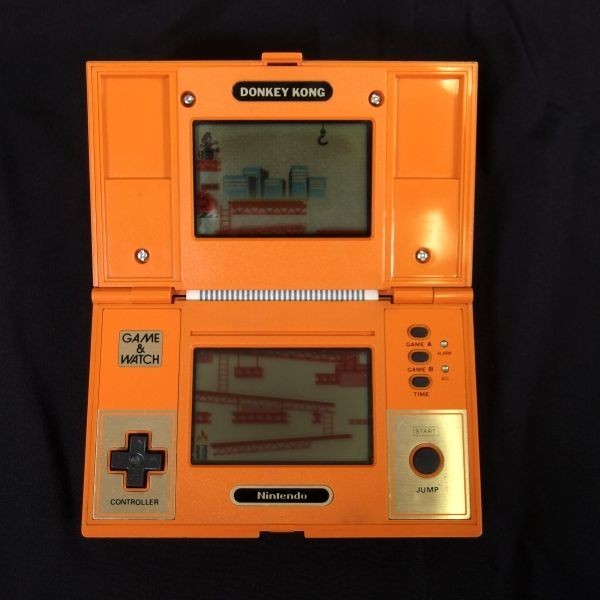 当時物、ニンテンドーGAME WATCH ドンキーコング、1982、昭和レトロ-