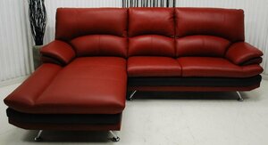  great special price outlet exhibition goods free shipping article limit L type couch sofa luxury modern RED red series living furniture 