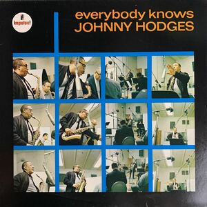 Johnny Hodges / ジョニー・ホッジス / Everybody Knows / Jazz / Swing / ジャズ / UK盤 Jasmine Records JAS 34