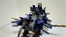 ゾイド ZOIDS「ブレードライガー ブルメタ塗装」完成品/箱・取説つき/動作OK/ジャンク扱い_画像9