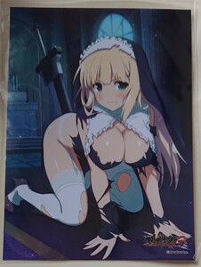 閃乱カグラ NewWave Gバースト 2L 銀塩 ブロマイド 詠 シスター 八重樫 南 チャリンコ狐 イラストカード くじ 限定