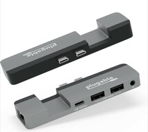 508h3027　Plugable USB-C ハブ 5-in-1 マルチポート アダプター MacBook Pro 14/16 インチ および Macbook Air M2 用 USB-C _画像1