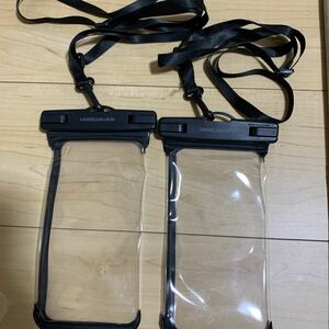 509t0405☆ 2枚セット】UNBREAKcable スマホ 防水ケースIPX8認証 密封 押し易いサイドボタン 顔認証 水中撮影 通話 タッチ快適