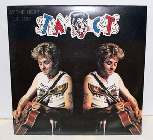 ロカビリー◆STRAY CATS - at THE ROXY 1981◆ストレイ・キャッツ 2LPs◆80s ROCKABILLY PSYCHOBILLY サイコビリー teddy boy テッズ