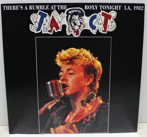 ロカビリー◆STRAY CATS - There's a rumble at the roxy tonight LA,1982◆ストレイ・キャッツ◆80s ROCKABILLY PSYCHOBILLY サイコビリー