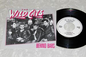 ロカビリー◆ワイルド・キャッツ◆WILD CATS - BEHIND BARS◆4曲入7インチ ROCKABILLY PSYCHOBILLY サイコビリー teddy boy