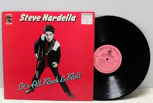 ロカビリー◆STEVE NARDELLA◆IT'S ALL ROCK＆ROLL◆LP ROCKABILLY PSYCHOBILLY サイコビリー