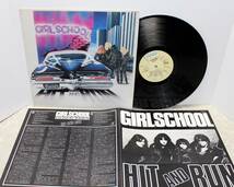 ◆ガールスクール◆GIRL SCHOOL - hit and run◆VIP-6779 日本盤_画像1