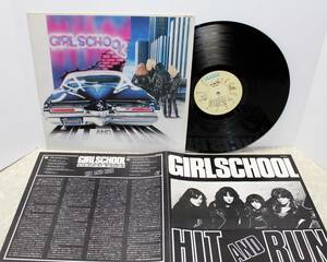 ◆ガールスクール◆GIRL SCHOOL - hit and run◆VIP-6779 日本盤