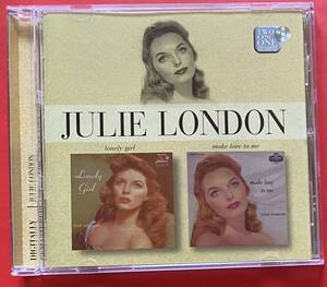 【2in1CD】JULIE LONDON「LONELY GIRL / MAKE LOVE TO ME」ジュリー・ロンドン [07300495]