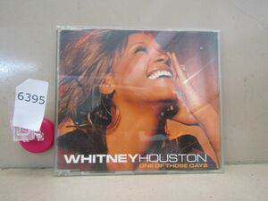 6395　歌詞カード欠品 Whitney Houston One Of Those Days　ホイットニー・ヒューストン