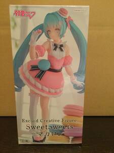 初音ミク Creative Figure SweetSweets マカロン Hatsune Miku フィギュア プライズ 新品 未開封 同梱可