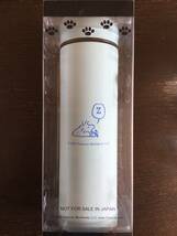 スヌーピー SNOOPY ステンレスボトル Stainless Bottle 温度センサー 容量500ml プライズ 水筒 新品 未開封 同梱可-ブルー2-1_画像3