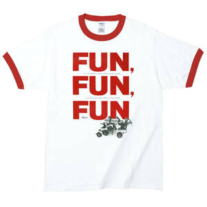 【Sサイズ 新品 】Beach Boys Fun Fun Fun ビーチボーイズ ブライアン・ウィルソン ペットサウンズ 60s バンドTシャツ