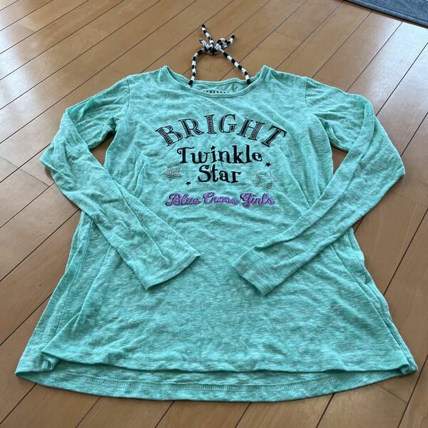 ブルークロスガール　長袖Tシャツ　サイズL 160