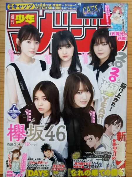 週刊少年マガジン 2020年01月29日号 欅坂46 巻頭グラビア12ページ 013