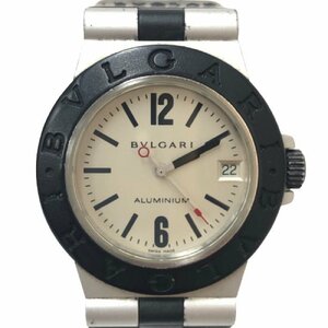 ブルガリ BVLGARI アルミニウム デイト ボーイズ メンズ 腕時計 クオーツ AL32A