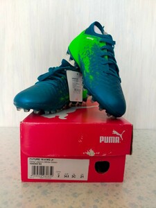 21.0cm★即決！PUMA プーマ フューチャー　18.4 MG jr ジュニアサッカースパイク サッカーシューズ 靴　トレーニングシューズ